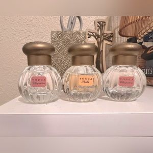 3 travel size tocca perfume set 0.17 fl oz